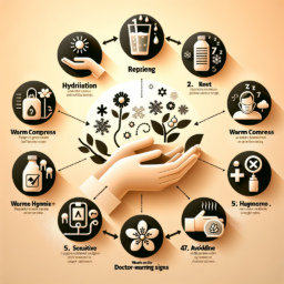 Hay Fever Causes and Trigger Management – step-by-step process flow illustration
